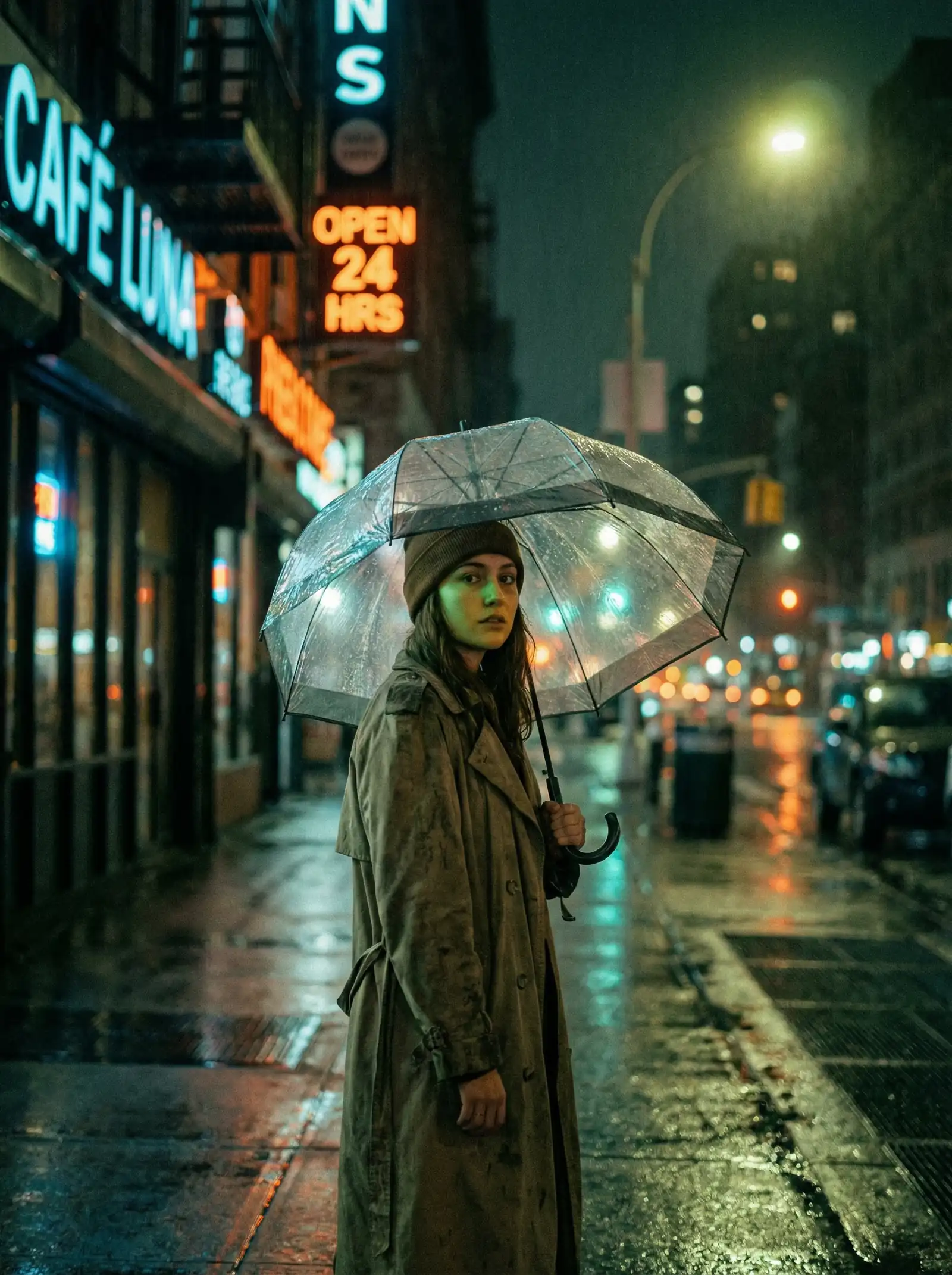 霜花店百度云 本周佳作 - 雨夜独行